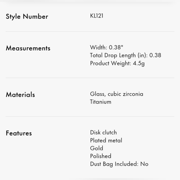 💜🔹️Kate spade 🔹️♠️ Rise And Shine Studs COLOR: LIGHT AMETHYST/SILVER - Picture 6 of 6